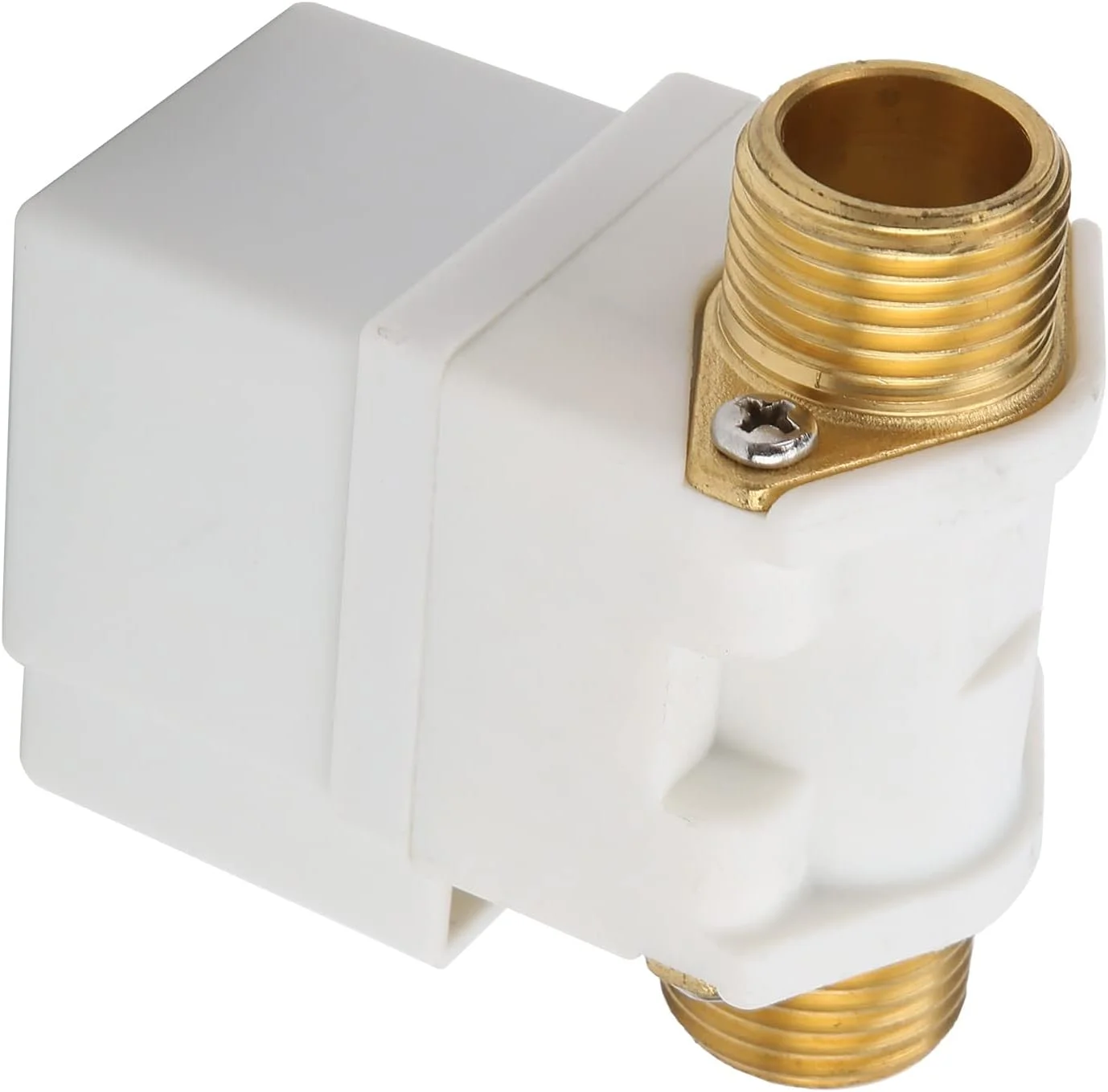 شیر الکترومغناطیسی AC220V با رابط رزوه G1/2، دارای فیلتر جداشدنی، شیر برقی ورودی آب برنجی استیل ضد زنگ، سوئیچ ورودی برقی نرمالی بسته