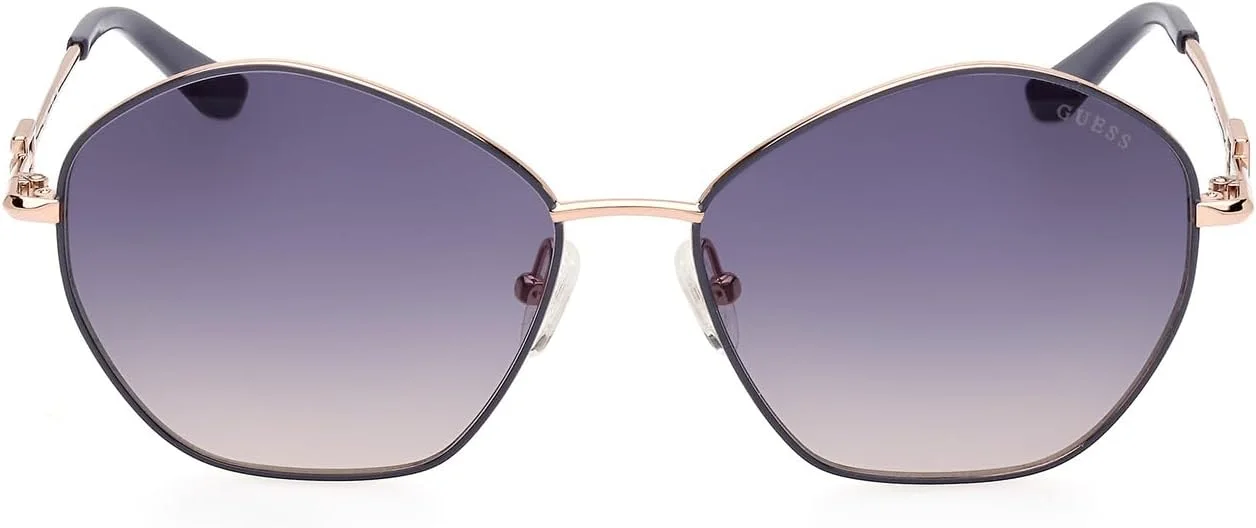 عینک آفتابی زنانه گس مدل GU790720B59، فریم کامل هندسی محافظ UV عینک آفتابی زنانه گس مدل GU790720B59، فریم کامل هندسی محافظ UV