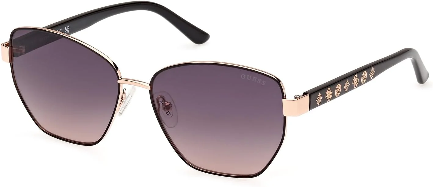 عینک آفتابی زنانه GUESS GU0010205B56 با محافظت در برابر اشعه ماوراء بنفش