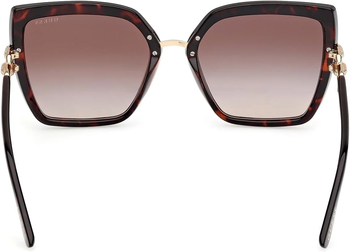 عینک آفتابی زنانه پروانه ای قهوه ای GUESS