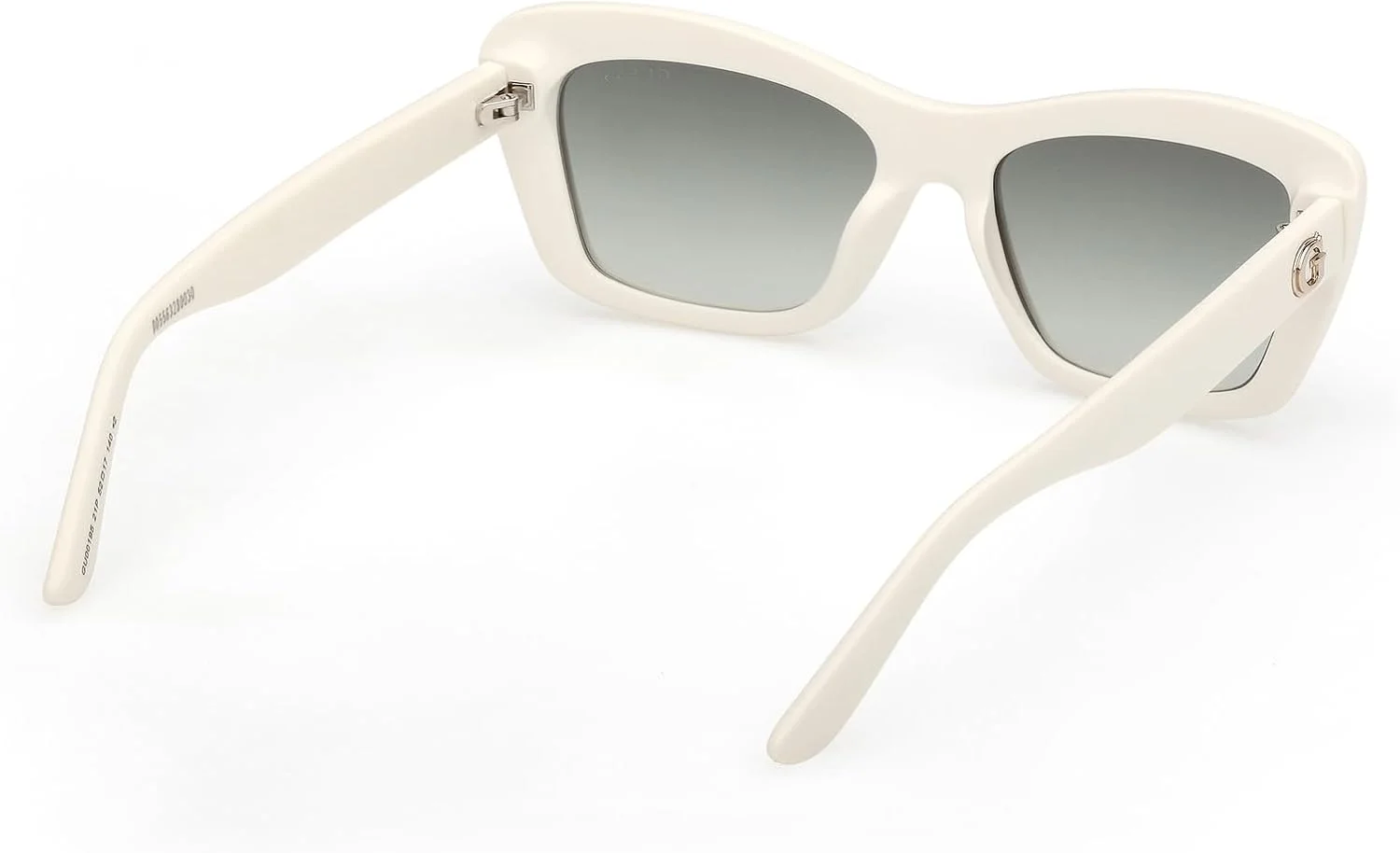 عینک آفتابی زنانه مستطیلی لبه دار کامل GUESS، سفید، 52 عینک آفتابی زنانه مستطیلی لبه دار کامل GUESS، سفید، 52
