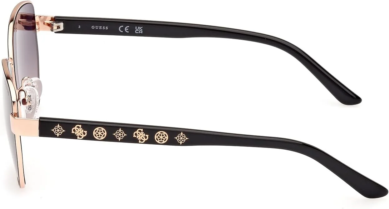 عینک آفتابی زنانه GUESS GU0010205B56 با محافظت در برابر اشعه ماوراء بنفش