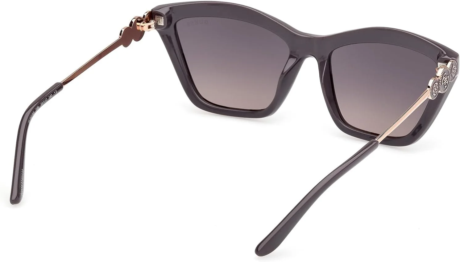 عینک آفتابی زنانه مستطیلی تمام فریم خاکستری GUESS عینک آفتابی زنانه مستطیلی تمام فریم خاکستری GUESS