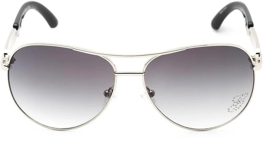 عینک آفتابی خلبانی فلزی زنانه گس