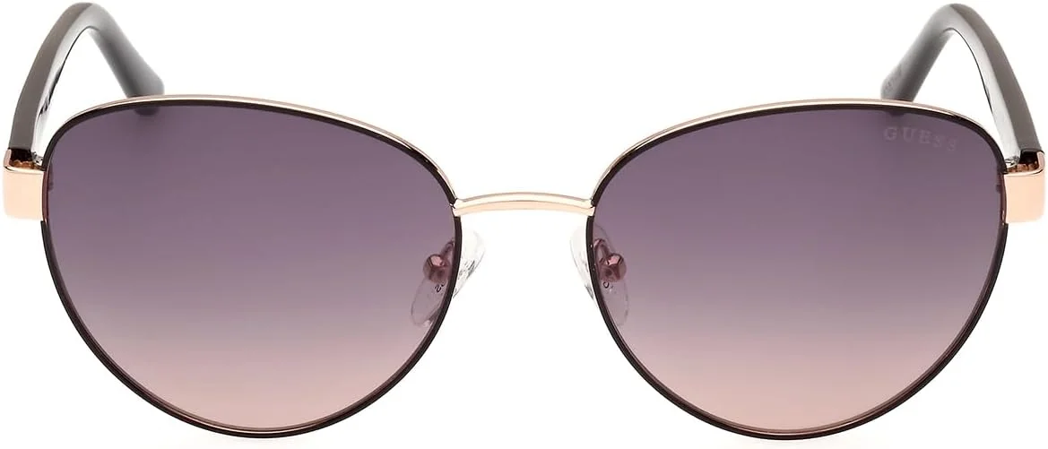 عینک آفتابی زنانه GUESS مدل GU0010105B55 با محافظت UV، مشکی براق، 55 میلی متر عینک آفتابی زنانه GUESS مدل GU0010105B55 با محافظت UV، مشکی براق، 55 میلی متر