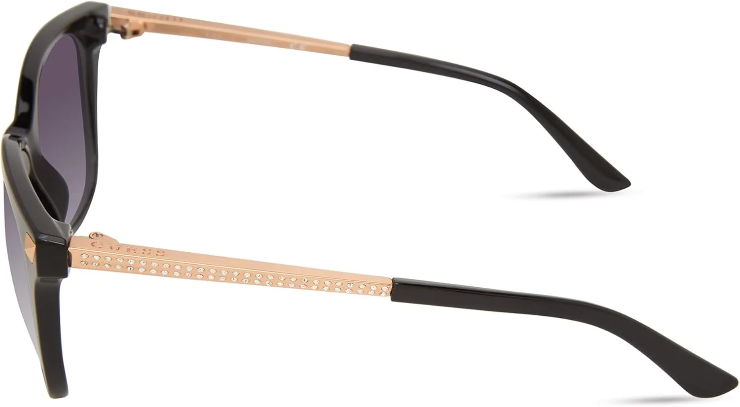 عینک آفتابی زنانه GUESS با طرح مربعی و تزیینات استود عینک آفتابی زنانه GUESS با طرح مربعی و تزیینات استود