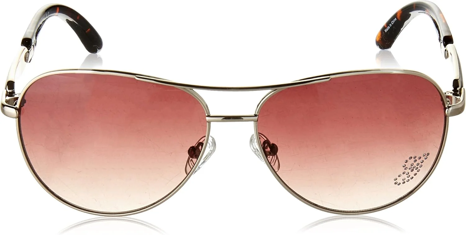 عینک آفتابی خلبانی فلزی زنانه گس عینک آفتابی خلبانی فلزی زنانه گس