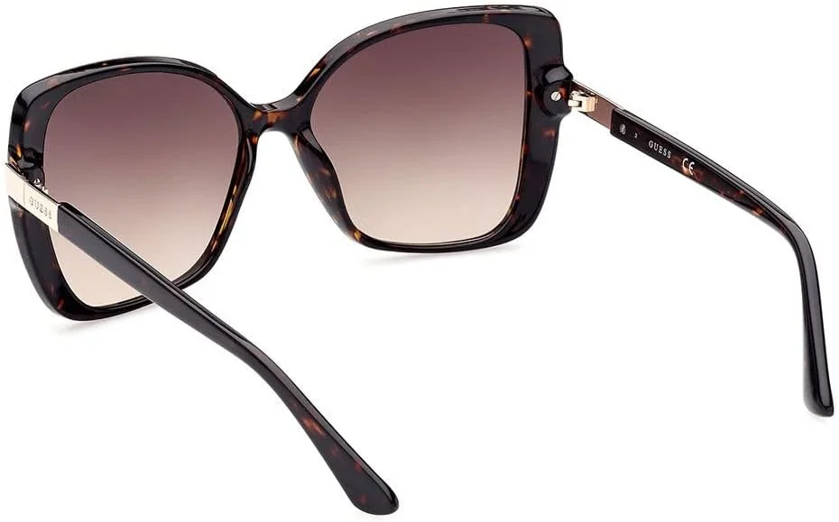 عینک آفتابی زنانه GUESS مدل GU782052F56 با محافظت UV، هاوانای تیره، 56 میلی متر عینک آفتابی زنانه GUESS مدل GU782052F56 با محافظت UV، هاوانای تیره، 56 میلی متر