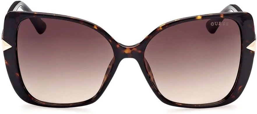 عینک آفتابی زنانه GUESS مدل GU782052F56 با محافظت UV، هاوانای تیره، 56 میلی متر عینک آفتابی زنانه GUESS مدل GU782052F56 با محافظت UV، هاوانای تیره، 56 میلی متر