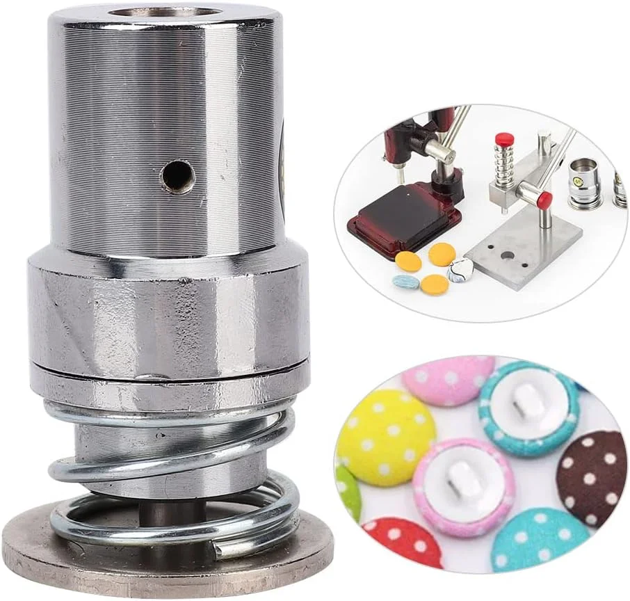 Fabric Covered Button Tools Dies Round Bread Shape Press Tool for Hand Press Machine Button Machine (32L) Fabric Covered Button Tools Dies Round Bread Shape Press Tool for Hand Press Machine Button Machine (32L)