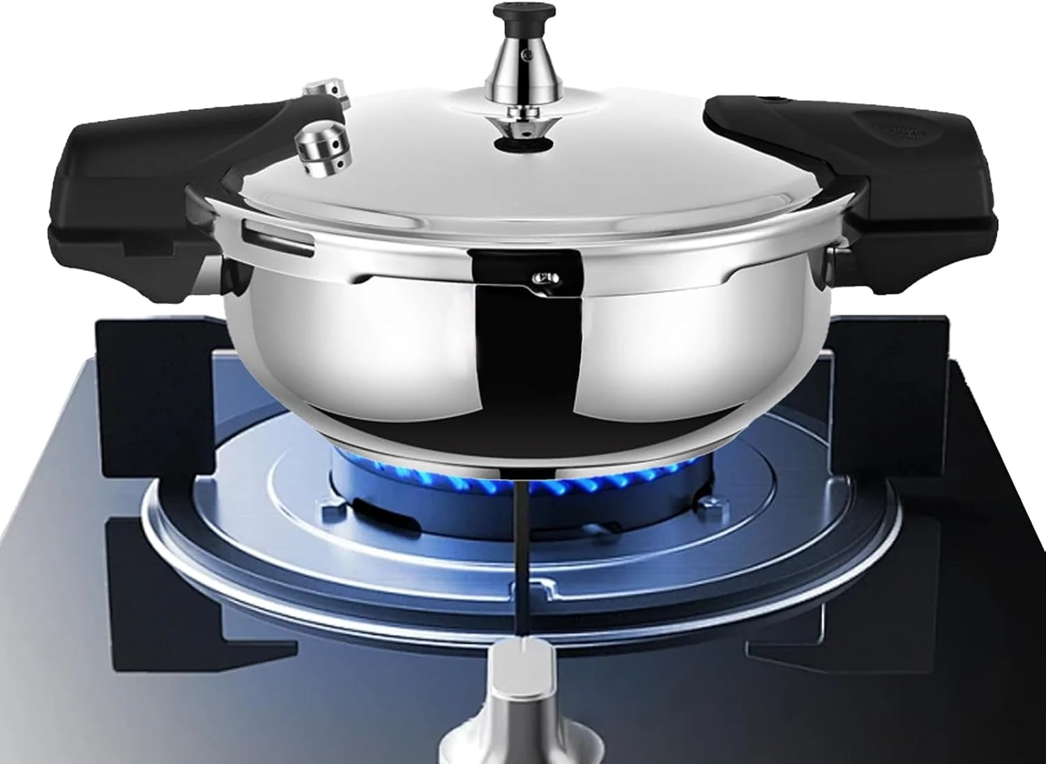 زودپز کوچک استیل | دیگ زودپز خانگی 2 لیتری | ظروف استیل برای آشپزخانه، رستوران، کمپینگ در فضای باز زودپز کوچک استیل | دیگ زودپز خانگی 2 لیتری | ظروف استیل برای آشپزخانه، رستوران، کمپینگ در فضای باز