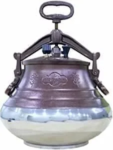 Easy*Click Traditional Heavy Duty Pressure Cooker | Vintage Style Hand Lock Design | Cast Iron & Stainless Steel Body | Durable & Safe for Home Cooking, Stews, and Curries 20 Litter Options) Easy*Click Traditional Heavy Duty Pressure Cooker | Vintage Style Hand Lock Design | Cast Iron & Stainless Steel Body | Durable & Safe for Home Cooking, Stews, and Curries 20 Litter Options)