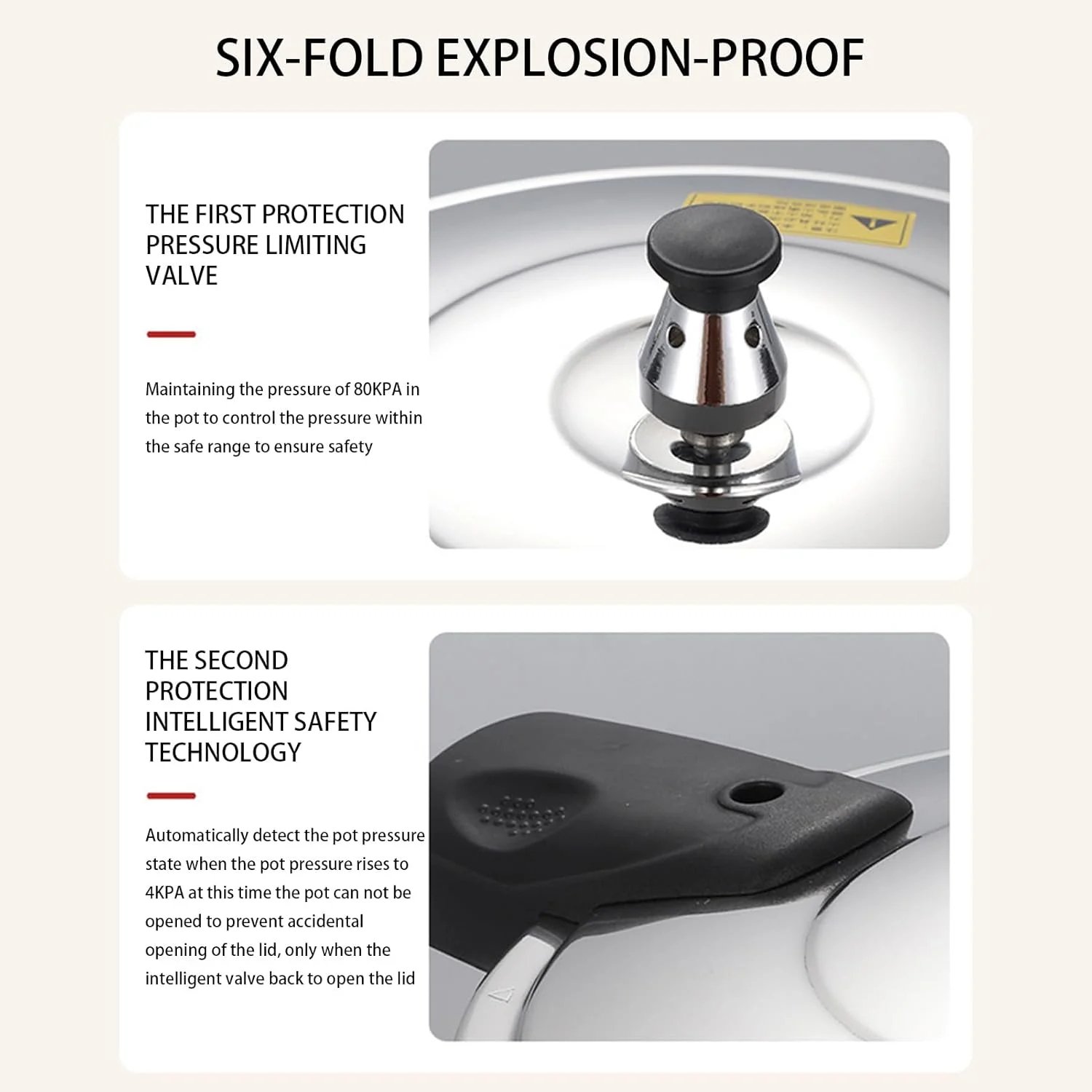 زودپز کوچک | زودپز آشپزخانه 2 لیتری، ظروف پخت و پز خانگی استیل ضد زنگ برای سوپ، سبزیجات، لوبیا و خورشت زودپز کوچک | زودپز آشپزخانه 2 لیتری، ظروف پخت و پز خانگی استیل ضد زنگ برای سوپ، سبزیجات، لوبیا و خورشت