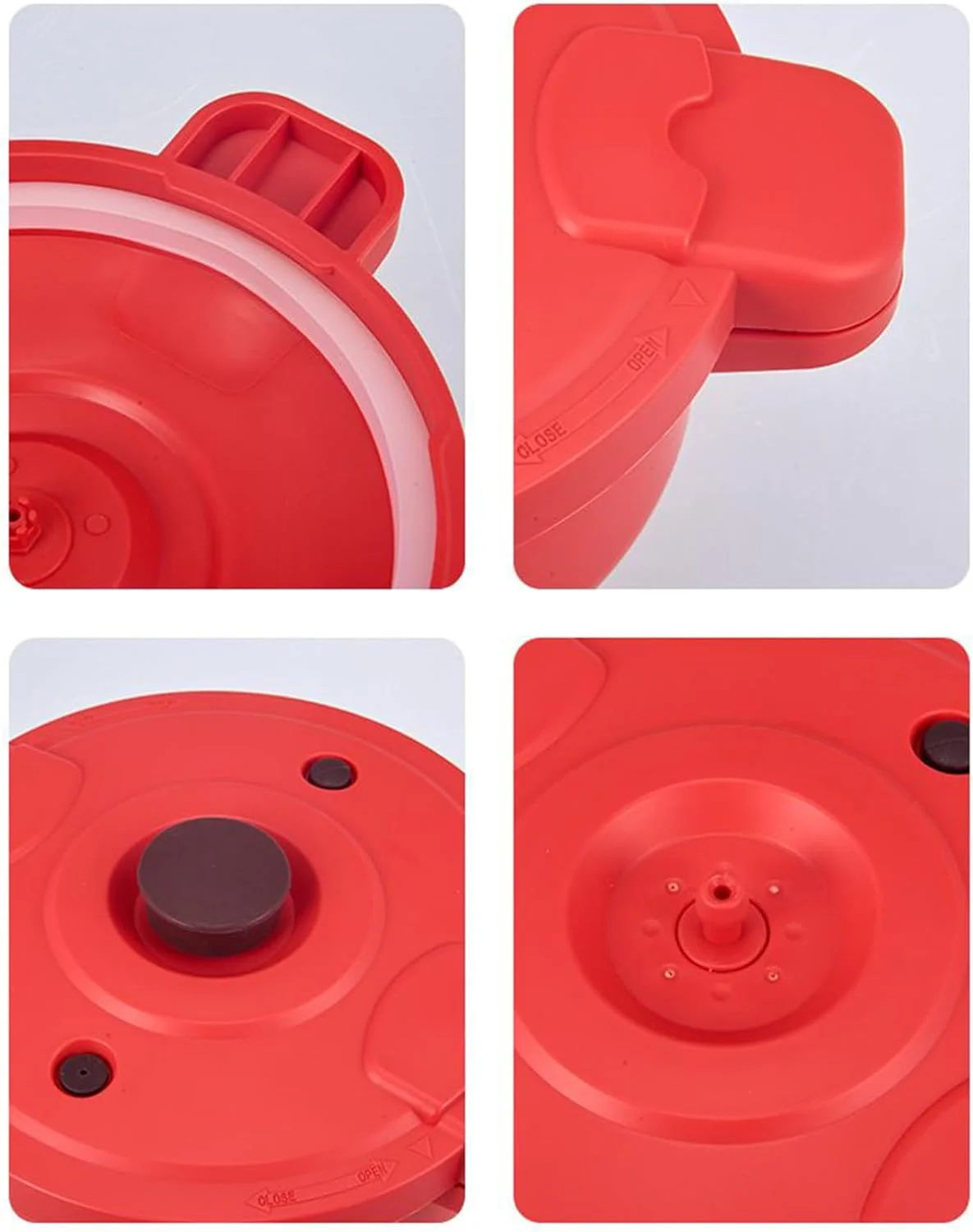 Microwave Pot,Multi-Function Pressure Cooking Pot - Cooking Tool Quick 2.3L Multifunctional Cooker for Dinner Workplace Travel Campus Dorm Kitchen Breakfast Lunch Home Microwave Pot,Multi-Function Pressure Cooking Pot - Cooking Tool Quick 2.3L Multifunctional Cooker for Dinner Workplace Travel Campus Dorm Kitchen Breakfast Lunch Home