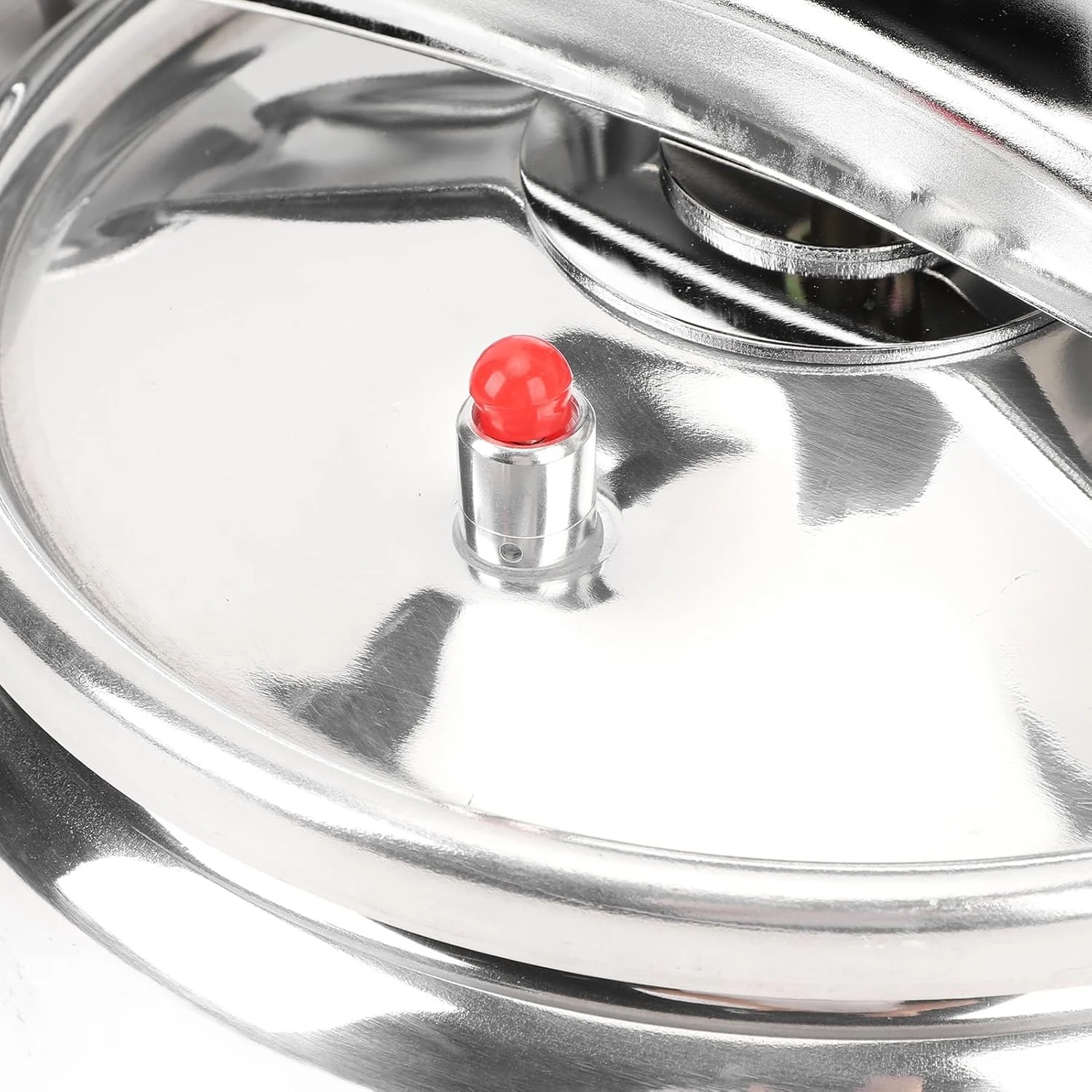 زودپز Marhynchus با گیج فشار داخلی، ظرفیت بزرگ 7 لیتری، زودپز آلومینیومی، طراحی بدون پوشش، قابلمه دو دسته برای اجاق گاز