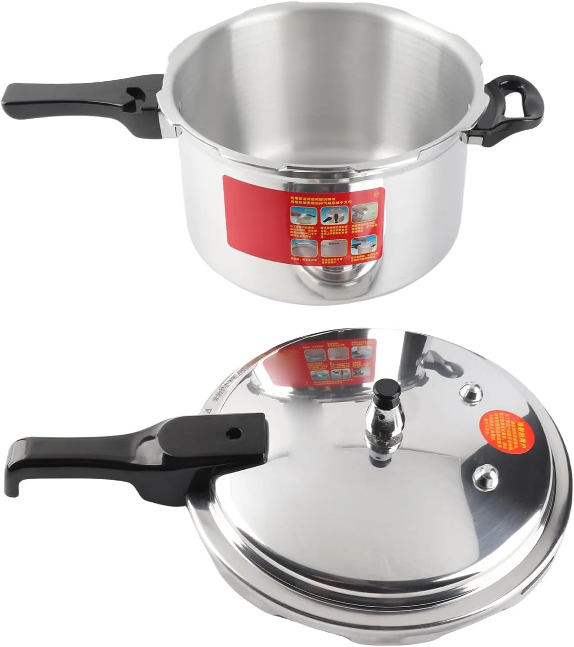 زودپز ضد انفجار Fabater آلیاژ آلومینیوم با راندمان بالا برای پخت و پز (24CM/7L)