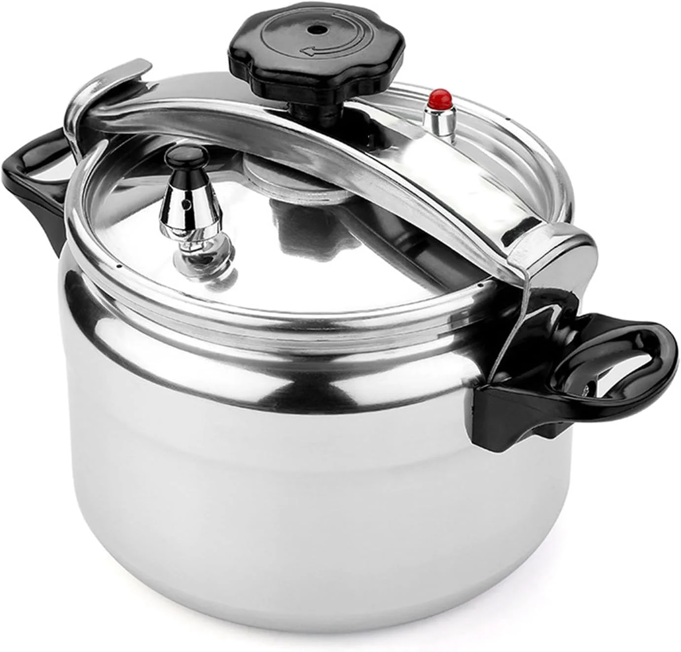 زودپز آلیاژ آلومینیوم، قابلمه پخت و پز ضد انفجار آلومینیومی سنگین، روغن سبک و دود کمتر، مناسب برای نمایشگاه های تجاری، تبلیغات، 3 لیتر