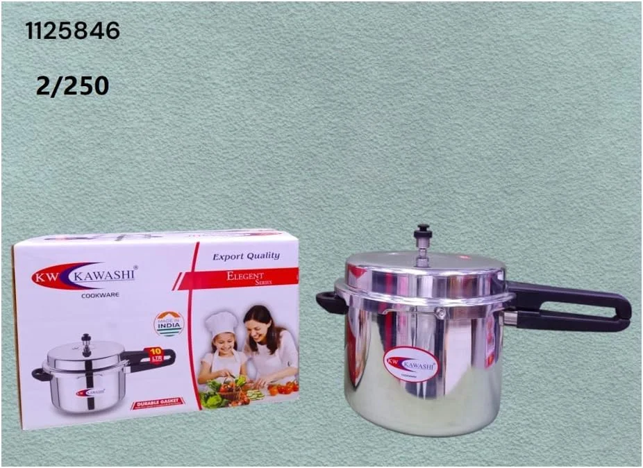 زودپز درب بیرونی ۱۰ لیتری AL ARQAM دارای گواهی ISI - بدنه آلومینیومی بادوام، سازگار با گاز و القایی، پخت و پز ایمن و کارآمد (۶ عدد در کارتن) زودپز درب بیرونی ۱۰ لیتری AL ARQAM دارای گواهی ISI - بدنه آلومینیومی بادوام، سازگار با گاز و القایی، پخت و پز ایمن و کارآمد (۶ عدد در کارتن)