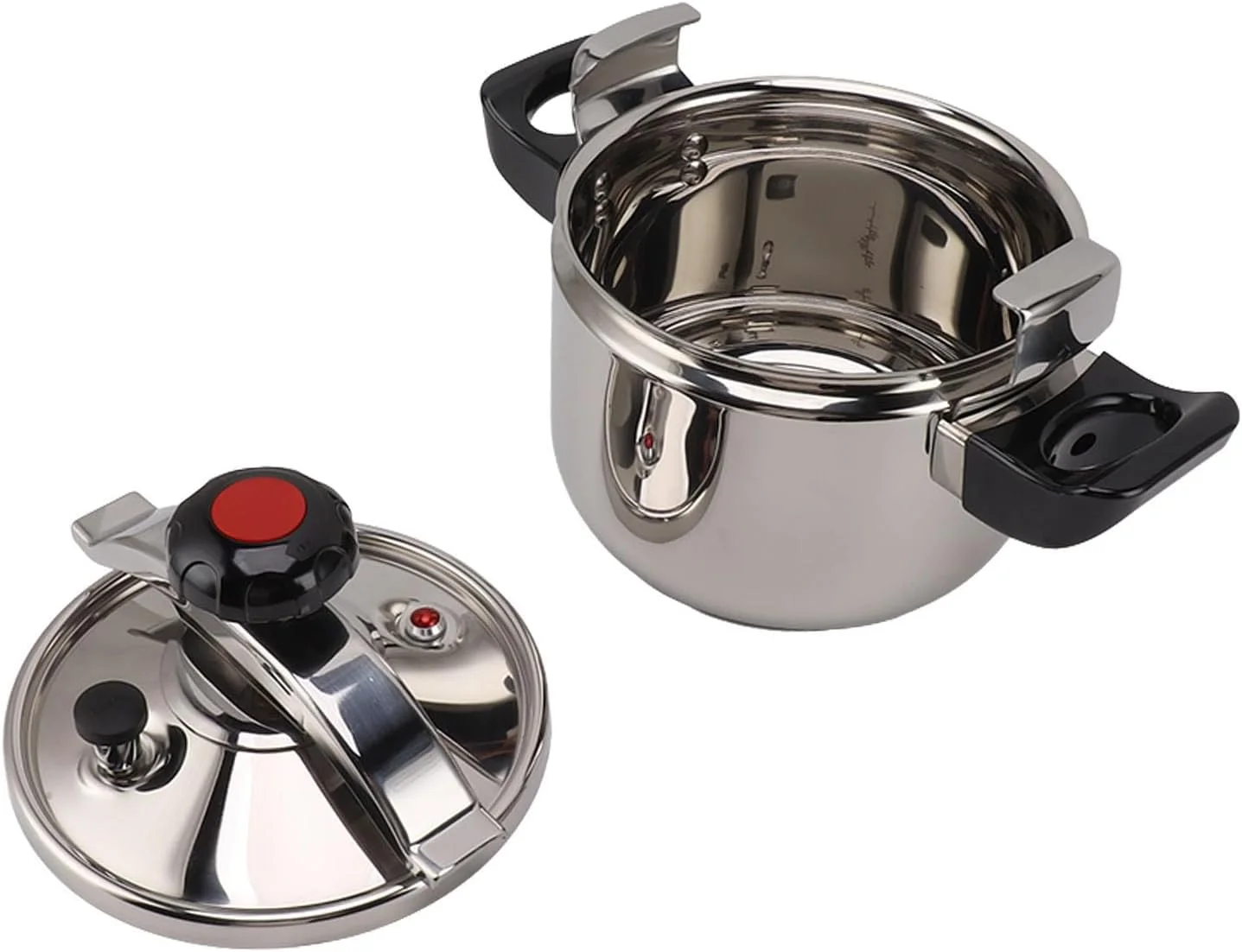 زودپز استیل ضد زنگ BROLEO، ضد انفجار، چند منظوره، مقاوم در برابر حرارت بالا، مناسب برای اجاق القایی (5 لیتر)، BROLEOv3tikq7x8m-11 زودپز استیل ضد زنگ BROLEO، ضد انفجار، چند منظوره، مقاوم در برابر حرارت بالا، مناسب برای اجاق القایی (5 لیتر)، BROLEOv3tikq7x8m-11