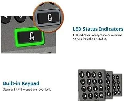دستگاه کنترل تردد اثر انگشتی ZKTeco F18، حضور و غیاب، ZK-F-18 دستگاه کنترل تردد اثر انگشتی ZKTeco F18، حضور و غیاب، ZK-F-18