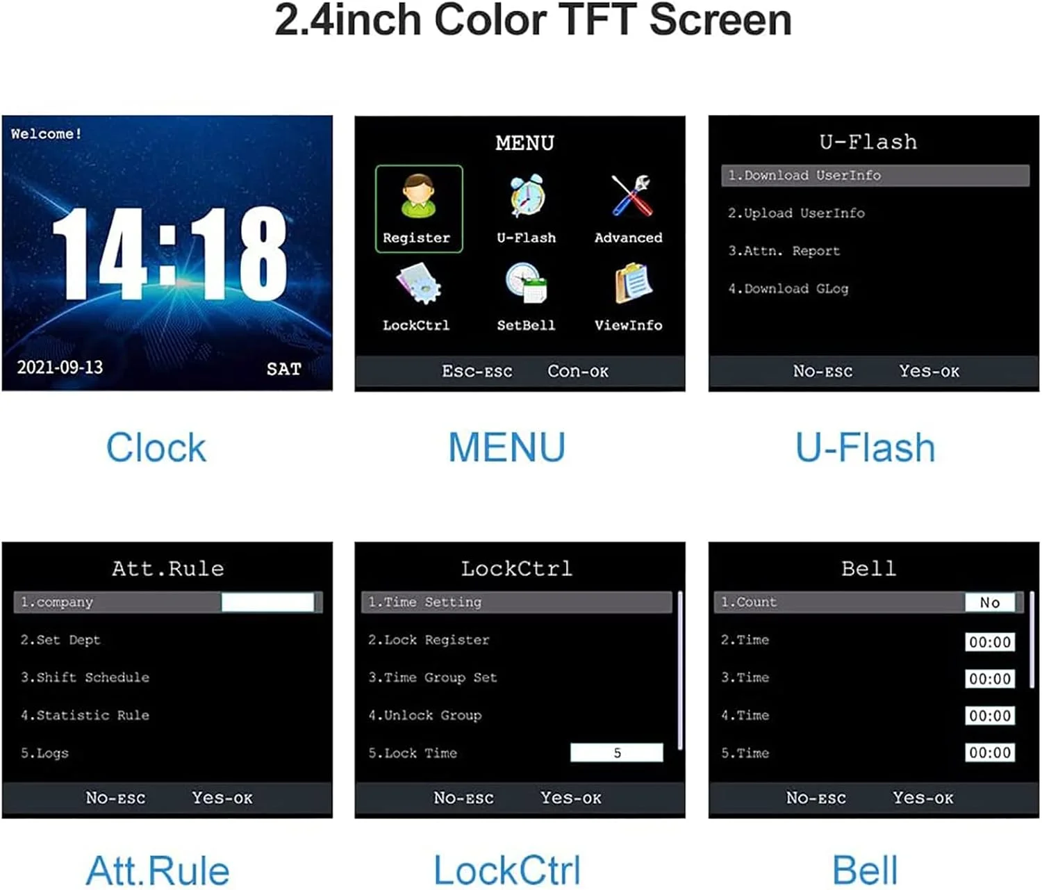سیستم کنترل دسترسی بیومتریک BZZBZZ، کنترل دسترسی اثر انگشت، دستگاه حضور و غیاب ساعت الکترونیکی، انتقال داده USB، به همراه 10 عدد جاسوئیچی سیستم کنترل دسترسی بیومتریک BZZBZZ، کنترل دسترسی اثر انگشت، دستگاه حضور و غیاب ساعت الکترونیکی، انتقال داده USB، به همراه 10 عدد جاسوئیچی