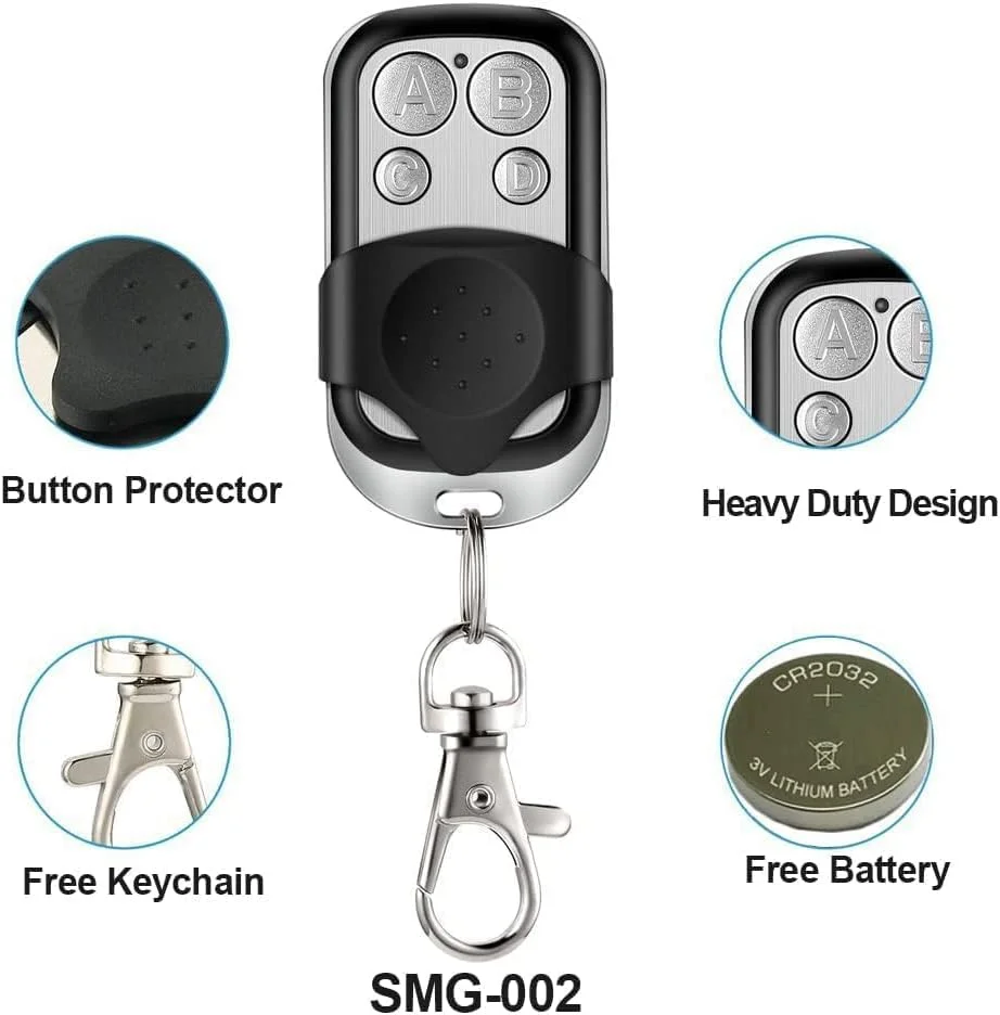 دستگاه تکثیر ریموت کنترل Bukela، ۳ عدد ریموت درب، کنترل ۴ در ۱، دستگاه تکثیر درب گاراژ، کپی کلید کد ثابت برای دفتر و خانه، جاسوئیچی جهانی ۴۳۳ مگاهرتز برای خودرو دستگاه تکثیر ریموت کنترل Bukela، ۳ عدد ریموت درب، کنترل ۴ در ۱، دستگاه تکثیر درب گاراژ، کپی کلید کد ثابت برای دفتر و خانه، جاسوئیچی جهانی ۴۳۳ مگاهرتز برای خودرو