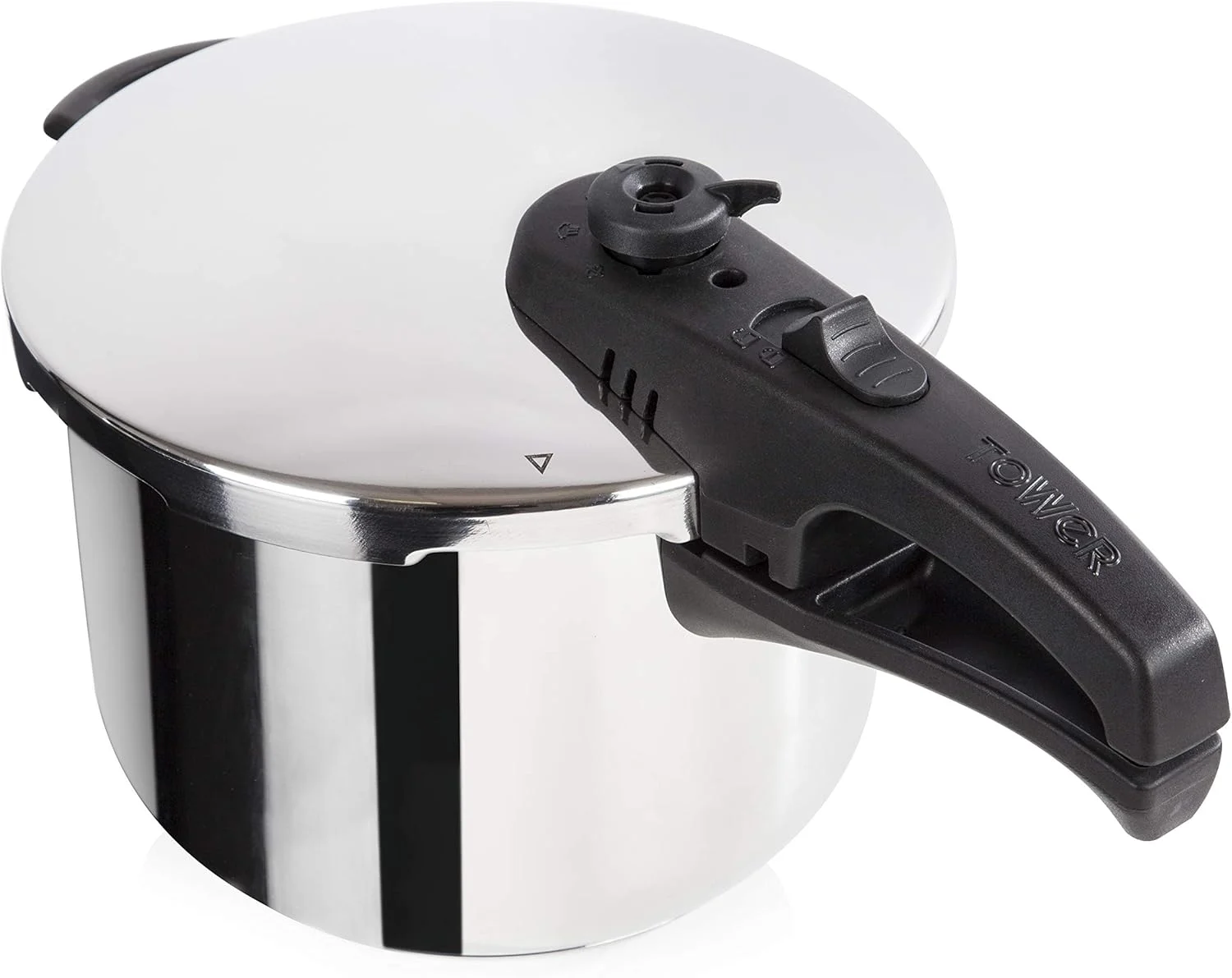 زودپز استیل 6 لیتری تاور مدل T80244 به همراه سبد بخارپز - نقره ای