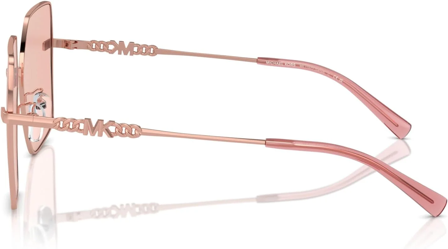 عینک آفتابی زنانه مایکل کورس مدل MK1157D Sanya، مربعی، طلایی رز براق/رز یکدست، 58 میلی متر، طلایی رز براق/رز یکدست، 58 میلی متر عینک آفتابی زنانه مایکل کورس مدل MK1157D Sanya، مربعی، طلایی رز براق/رز یکدست، 58 میلی متر، طلایی رز براق/رز یکدست، 58 میلی متر