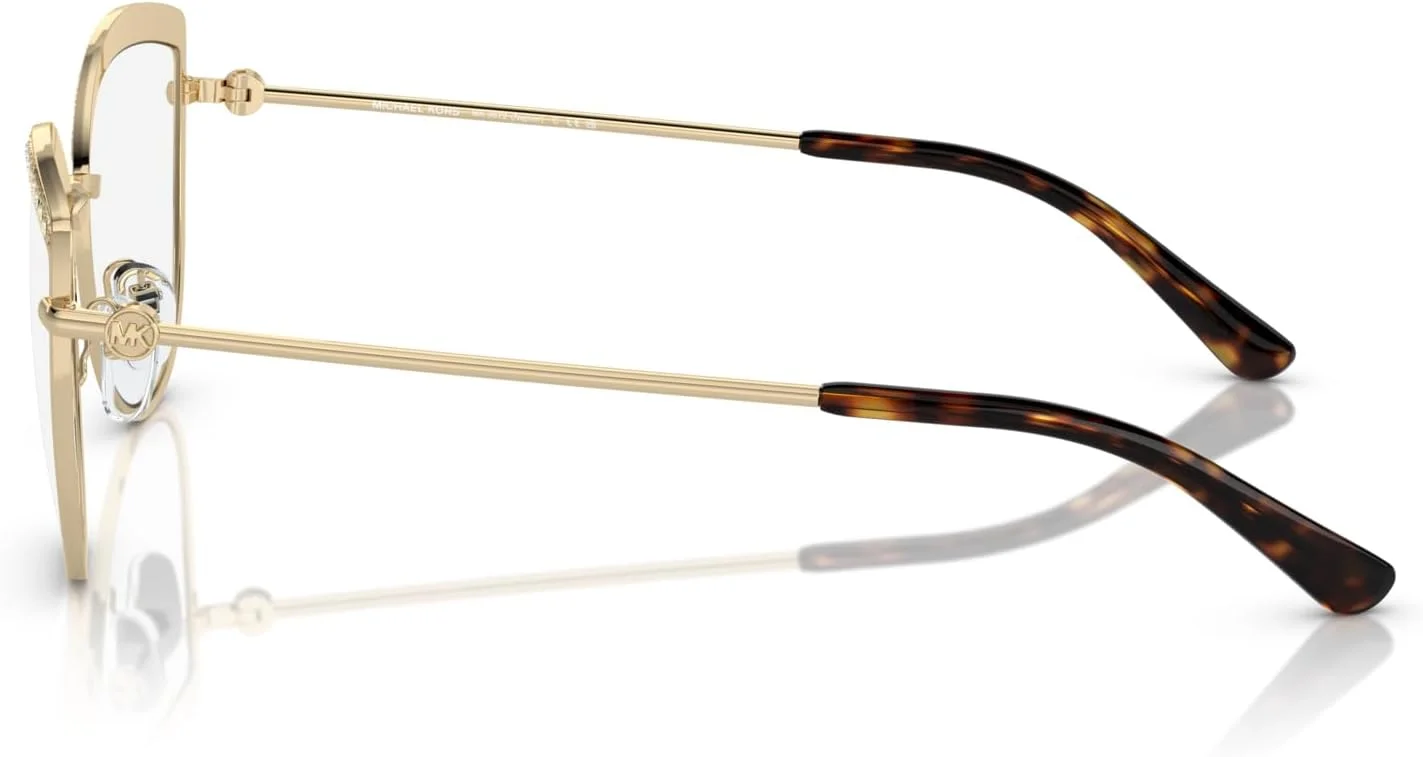 فریم عینک طبی چشم گربه ای زنانه مایکل کورس مدل MK3072 Napier، طلایی روشن/نگین کریستالی/لنز نمایشی، 54 میلی متر، طلایی روشن/نگین کریستالی/لنز نمایشی، 54 میلی متر فریم عینک طبی چشم گربه ای زنانه مایکل کورس مدل MK3072 Napier، طلایی روشن/نگین کریستالی/لنز نمایشی، 54 میلی متر، طلایی روشن/نگین کریستالی/لنز نمایشی، 54 میلی متر