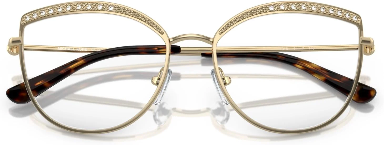 فریم عینک طبی چشم گربه ای زنانه مایکل کورس مدل MK3072 Napier، طلایی روشن/نگین کریستالی/لنز نمایشی، 54 میلی متر، طلایی روشن/نگین کریستالی/لنز نمایشی، 54 میلی متر فریم عینک طبی چشم گربه ای زنانه مایکل کورس مدل MK3072 Napier، طلایی روشن/نگین کریستالی/لنز نمایشی، 54 میلی متر، طلایی روشن/نگین کریستالی/لنز نمایشی، 54 میلی متر