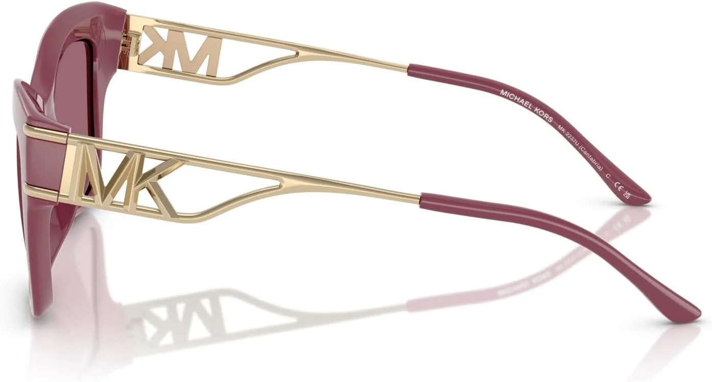 عینک آفتابی زنانه مایکل کورس مدل Mk2237u Cantabria با فریم مربعی و طراحی یونیورسال