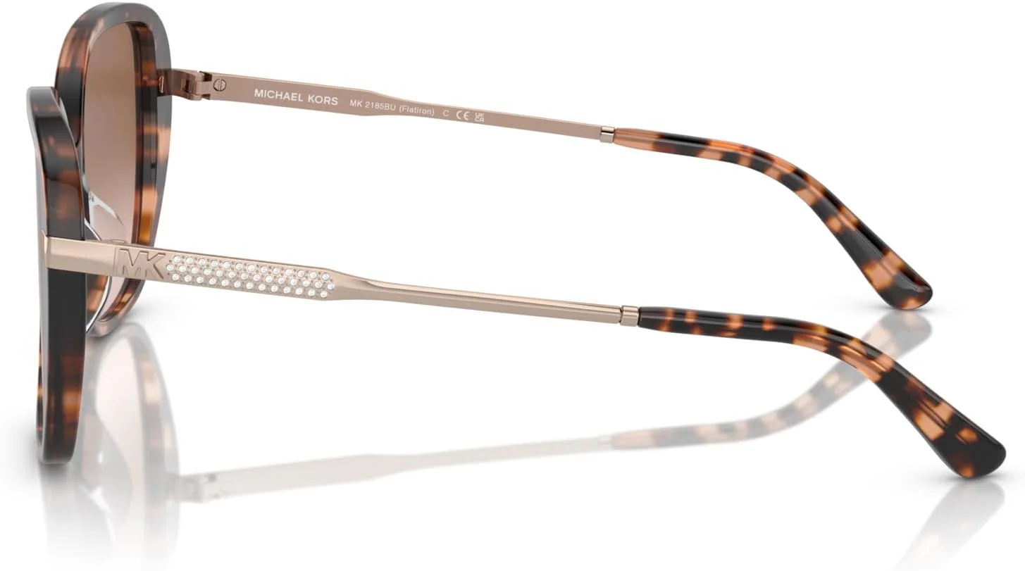 عینک آفتابی زنانه مایکل کورس مدل Mk2185bu Flatiron با فیت جهانی و فریم مربعی