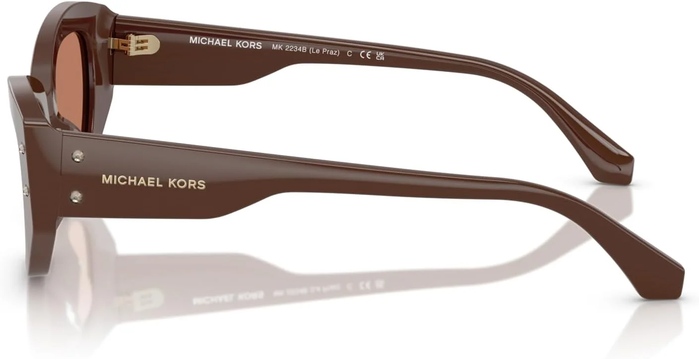 عینک آفتابی زنانه چشم گربه ای مایکل کورس مدل Mk2234b Le Praz عینک آفتابی زنانه چشم گربه ای مایکل کورس مدل Mk2234b Le Praz