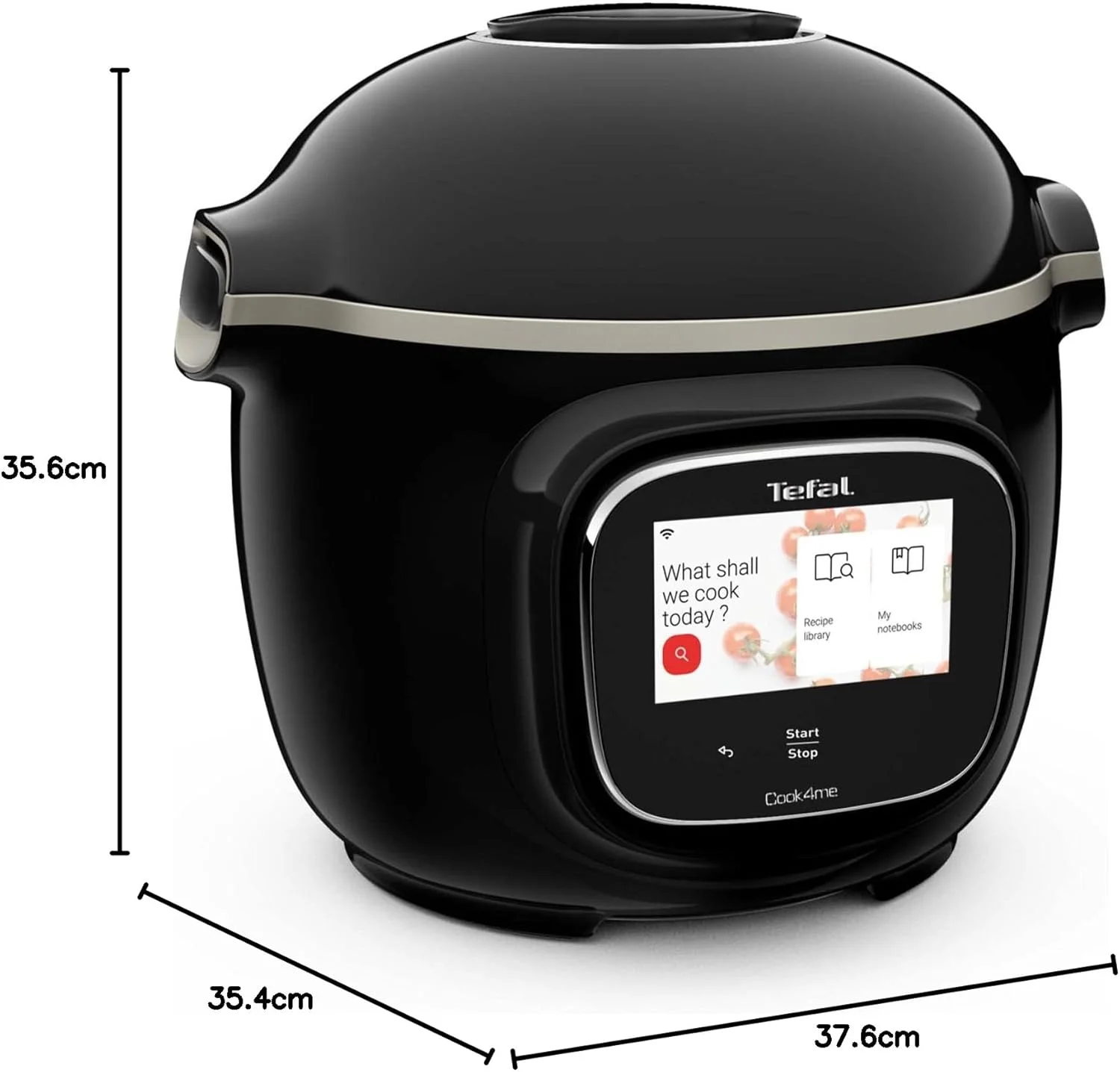 زودپز دیجیتالی متصل تفال Cook4me Touch CY912840 - 6 لیتر / مشکی و استیل ضد زنگ زودپز دیجیتالی متصل تفال Cook4me Touch CY912840 - 6 لیتر / مشکی و استیل ضد زنگ