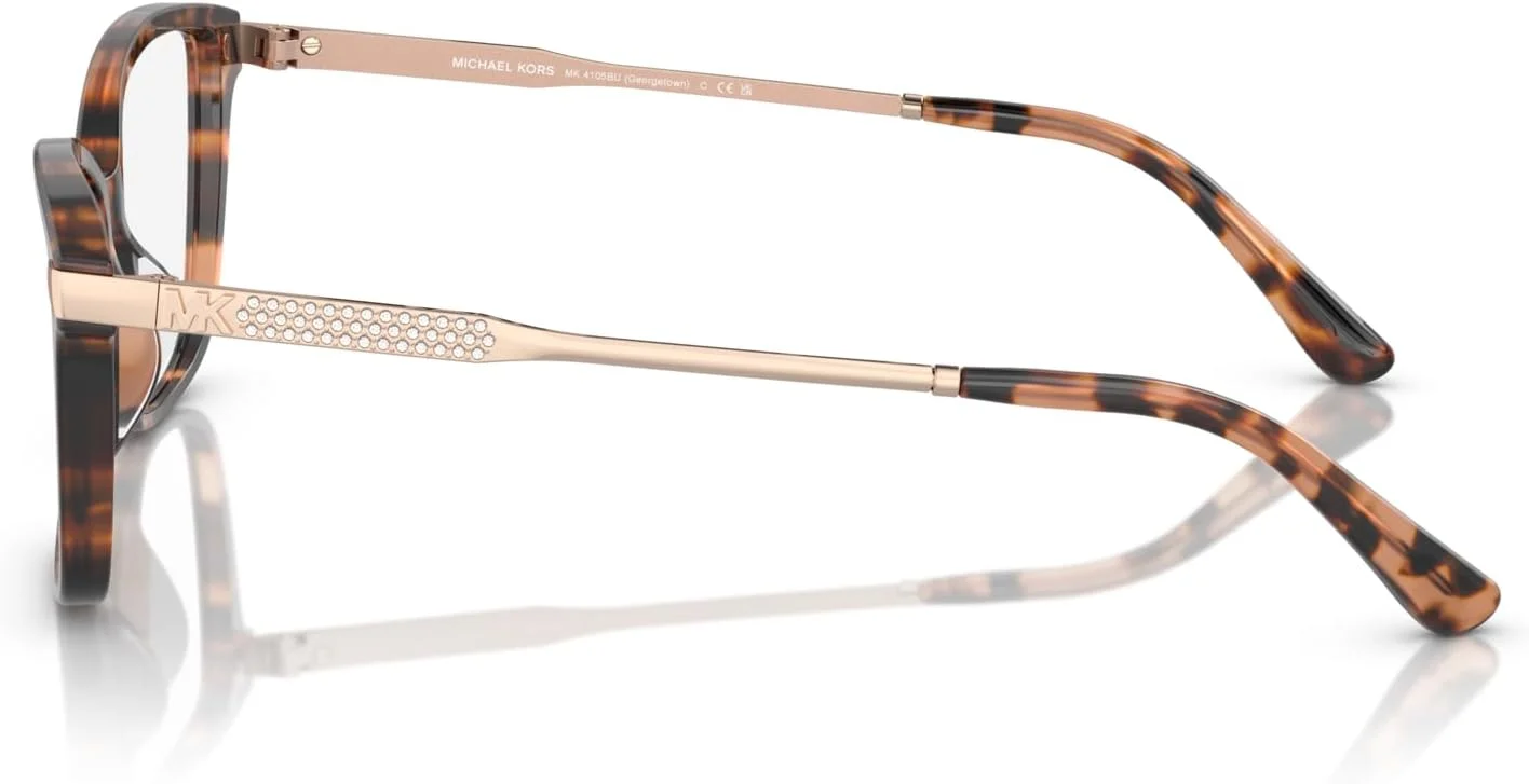 فریم عینک طبی زنانه مایکل کورس مدل Mk4105bu Georgetown با فیت جهانی و فرم مربعی فریم عینک طبی زنانه مایکل کورس مدل Mk4105bu Georgetown با فیت جهانی و فرم مربعی