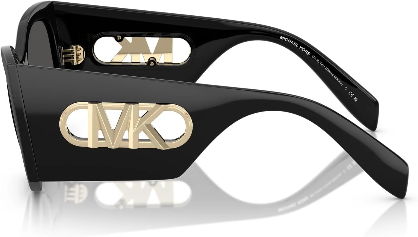 عینک آفتابی زنانه مایکل کورس مدل Mk2244u Costa Blanca با فریم مربعی عینک آفتابی زنانه مایکل کورس مدل Mk2244u Costa Blanca با فریم مربعی