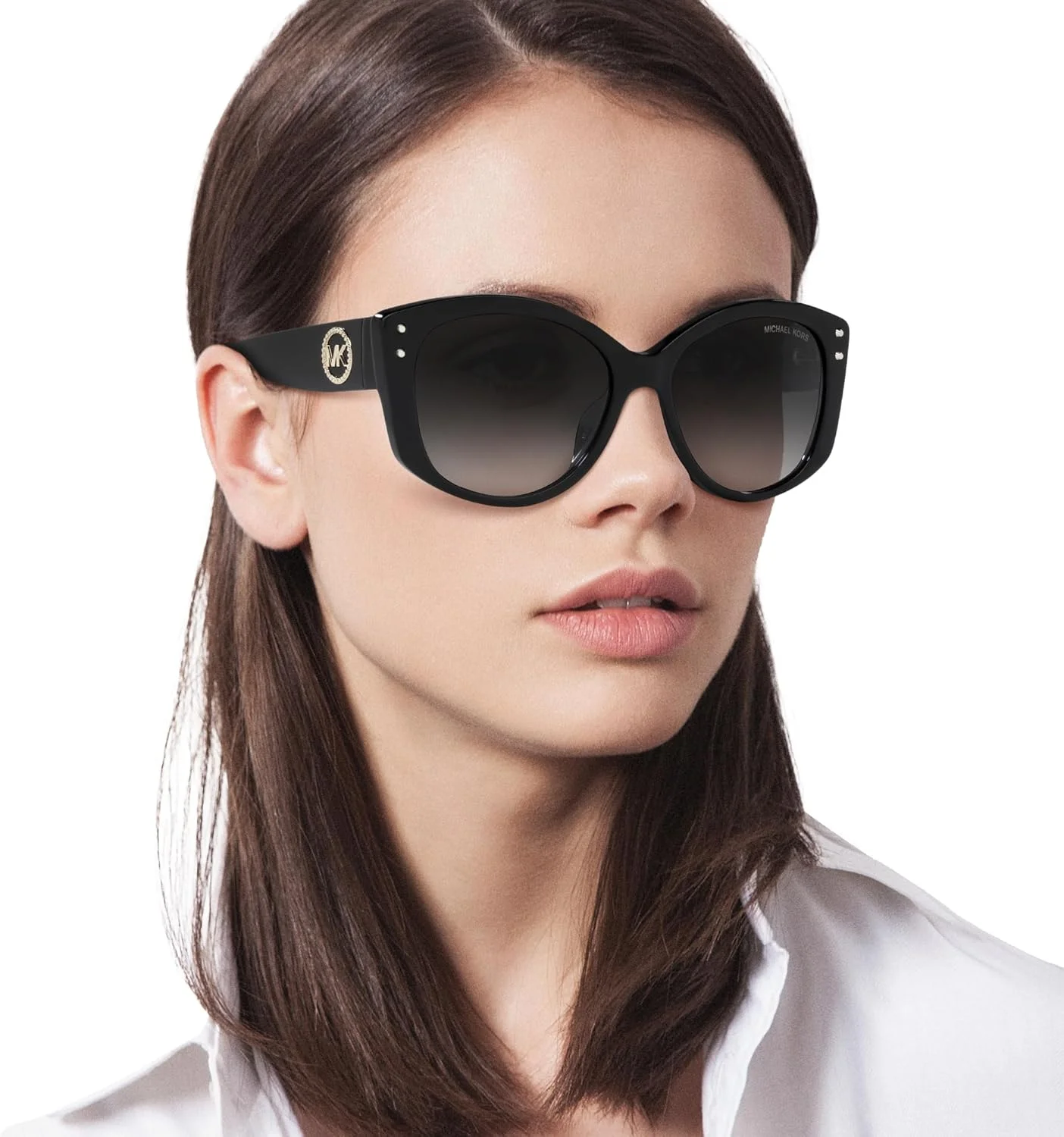 عینک آفتابی زنانه پروانه ای مایکل کورس، مشکی، 54-18-140 میلی متر عینک آفتابی زنانه پروانه ای مایکل کورس، مشکی، 54-18-140 میلی متر