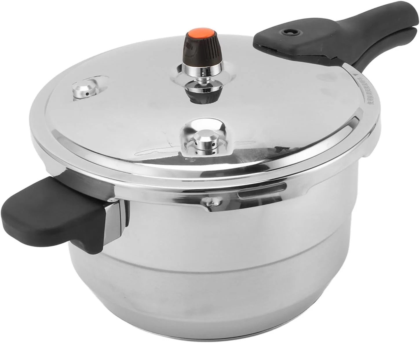 زودپز استیل ضد زنگ سوراندی، قابلمه پخت و پز خانگی با دریچه اطمینان و توری بخارپز، ظروف پخت و پز چند منظوره برای پخت برنج، فرنی، خورشت، سوپ و بخارپز