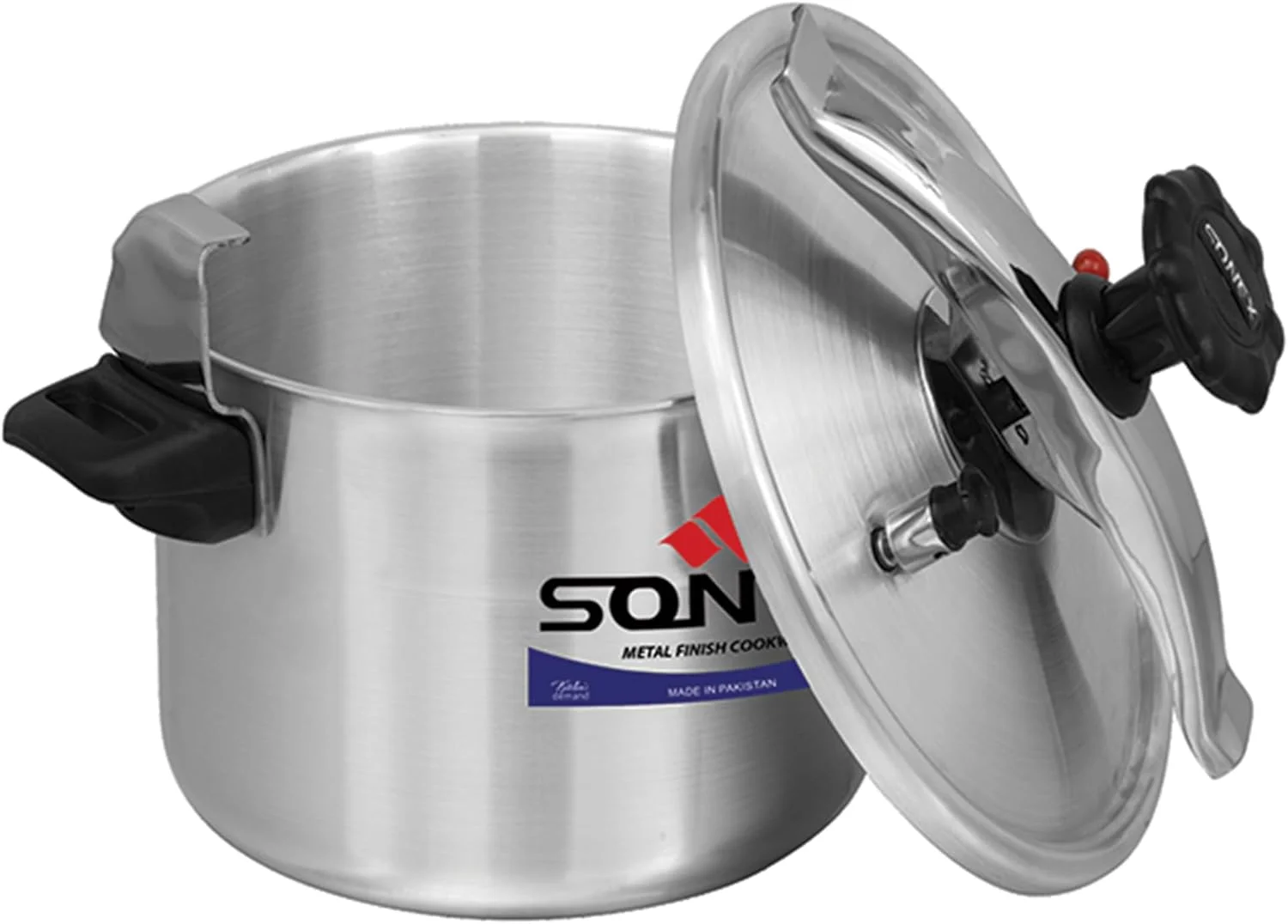 زودپز کلاسیک 11 لیتری سونِکس - آلومینیوم درجه یک، سوپاپ ایمنی پیشرفته، پرداخت فلزی، پخت سریع و یکنواخت، قابل شستشو در ماشین ظرفشویی زودپز کلاسیک 11 لیتری سونِکس - آلومینیوم درجه یک، سوپاپ ایمنی پیشرفته، پرداخت فلزی، پخت سریع و یکنواخت، قابل شستشو در ماشین ظرفشویی