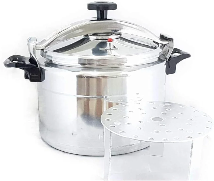 زودپز آلومینیومی BEAH SELLER با رک مخصوص (40 لیتر)