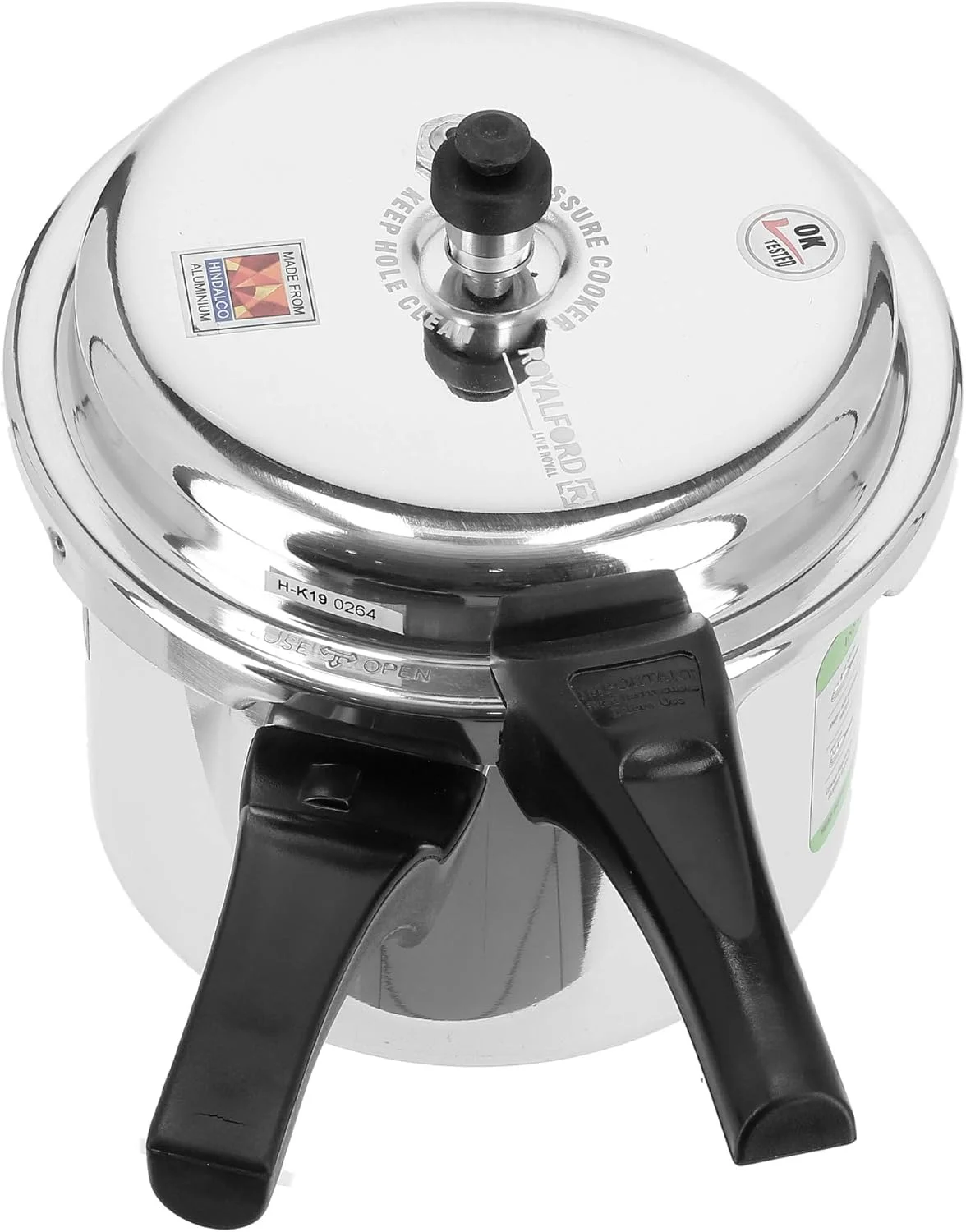 ست زودپز رویال فورد 4 در 1 - پخت و پز یکنواخت و قابل حمل با پایه گرمایشی، تابه و تاوا با دسته های مقاوم در برابر حرارت نایلونی | پوشش نچسب | سازگار با اجاق برقی، هالوژن، سرامیک و گاز ست زودپز رویال فورد 4 در 1 - پخت و پز یکنواخت و قابل حمل با پایه گرمایشی، تابه و تاوا با دسته های مقاوم در برابر حرارت نایلونی | پوشش نچسب | سازگار با اجاق برقی، هالوژن، سرامیک و گاز