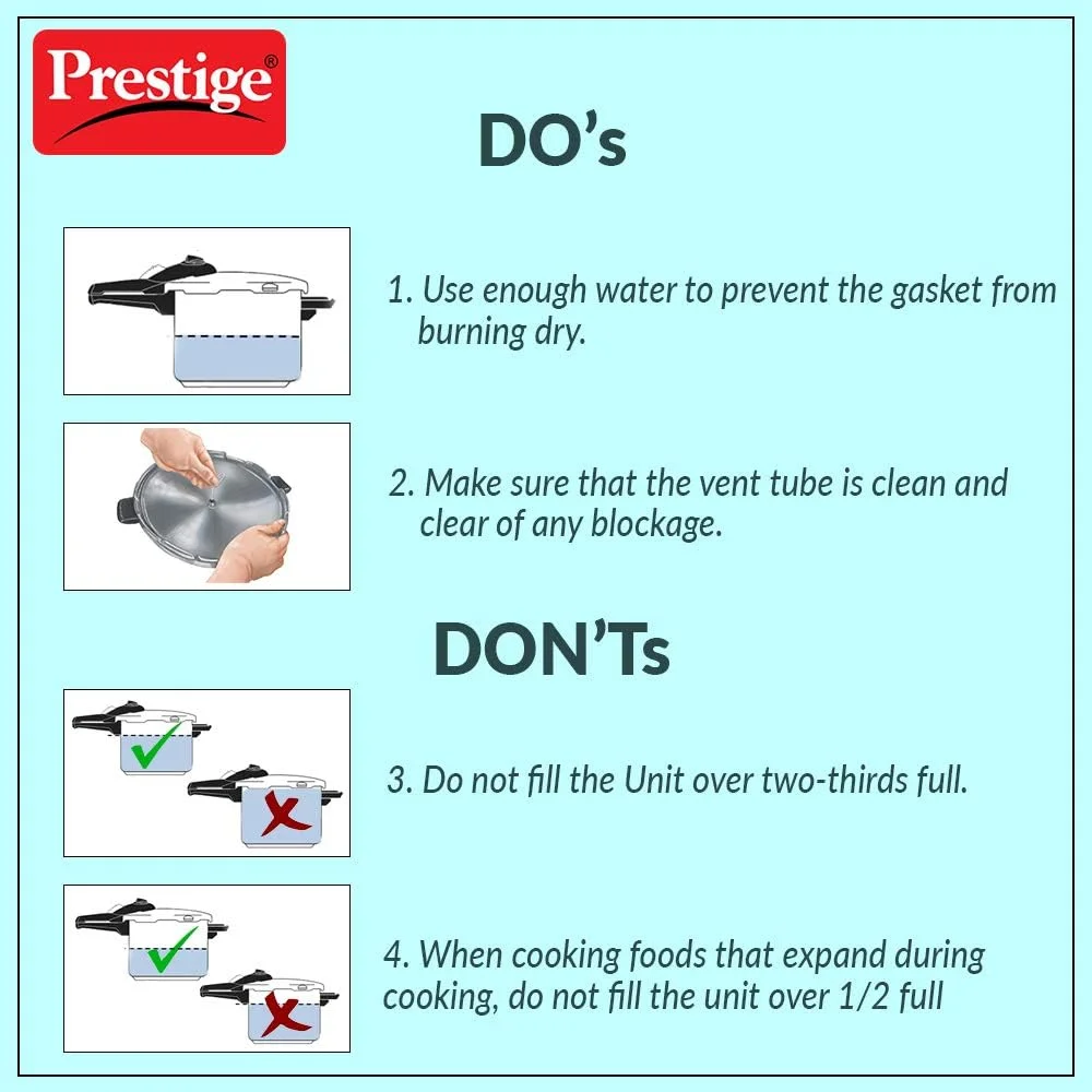 زودپز القایی پرستیژ آلفا دلوکس، استیل ضد زنگ، 6.5 لیتر، PRDA6.5 - نقره ای زودپز القایی پرستیژ آلفا دلوکس، استیل ضد زنگ، 6.5 لیتر، PRDA6.5 - نقره ای