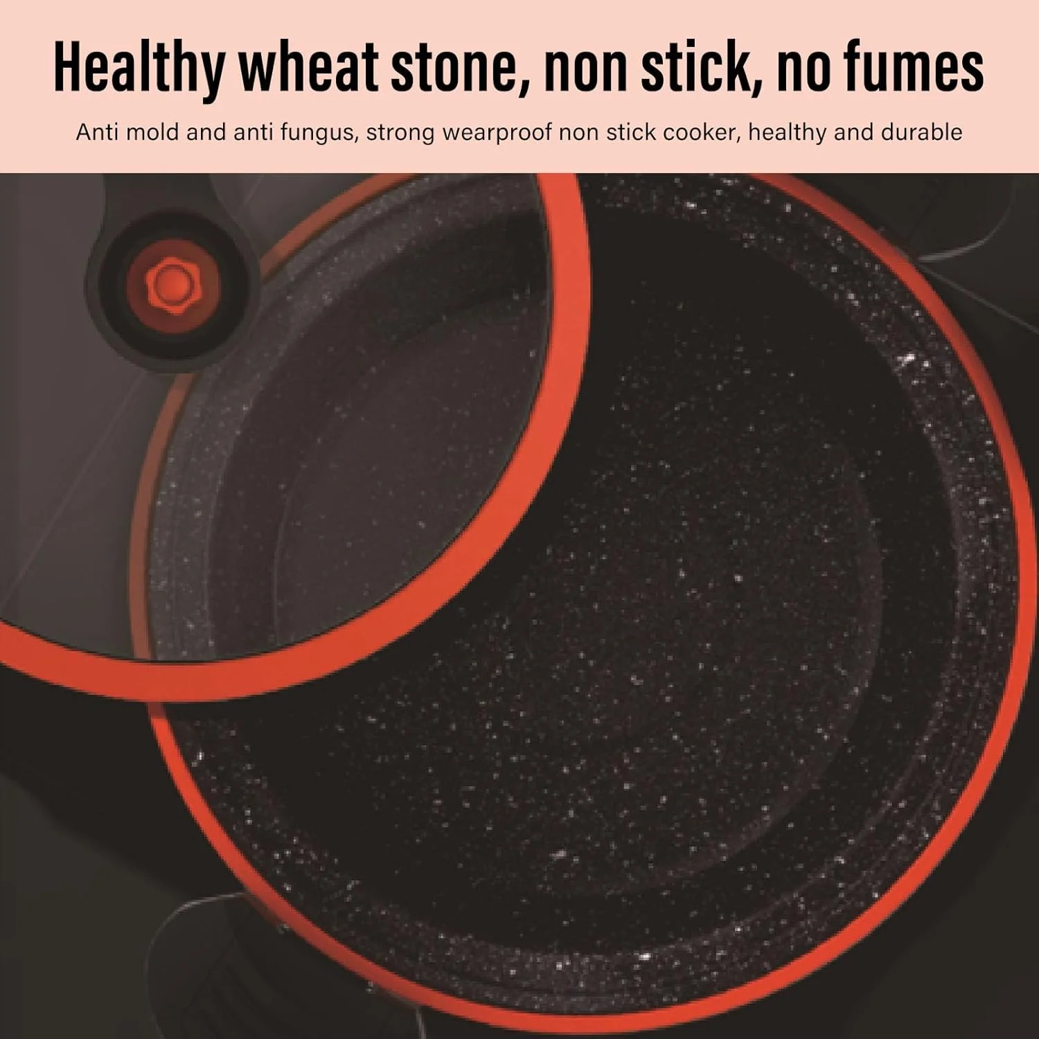 زودپز تریسر، قابلمه سوپ پز نچسب خانگی، قابلمه پخت و پز چند منظوره با ظرفیت بزرگ با درب شیشه ای، قابلمه خورشت پز جهانی برای پخت و پز آشپزخانه