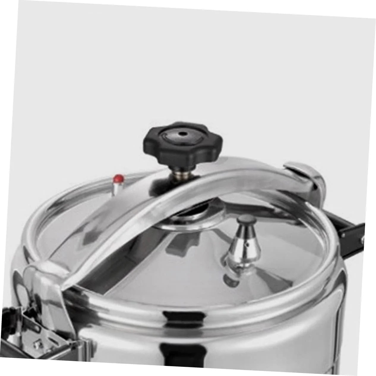 2 عدد دستگیره درب زودپز، کلید چرخشی، نوع گلند پلاستیکی، مشکی برای چرخاندن