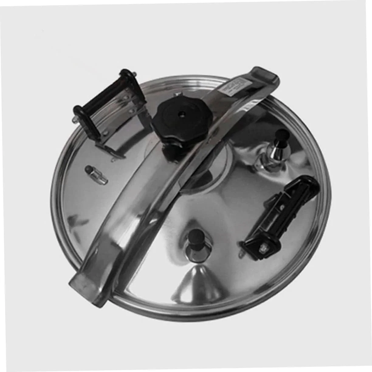 2 عدد دستگیره درب زودپز، کلید چرخشی، نوع گلند پلاستیکی، مشکی برای چرخاندن