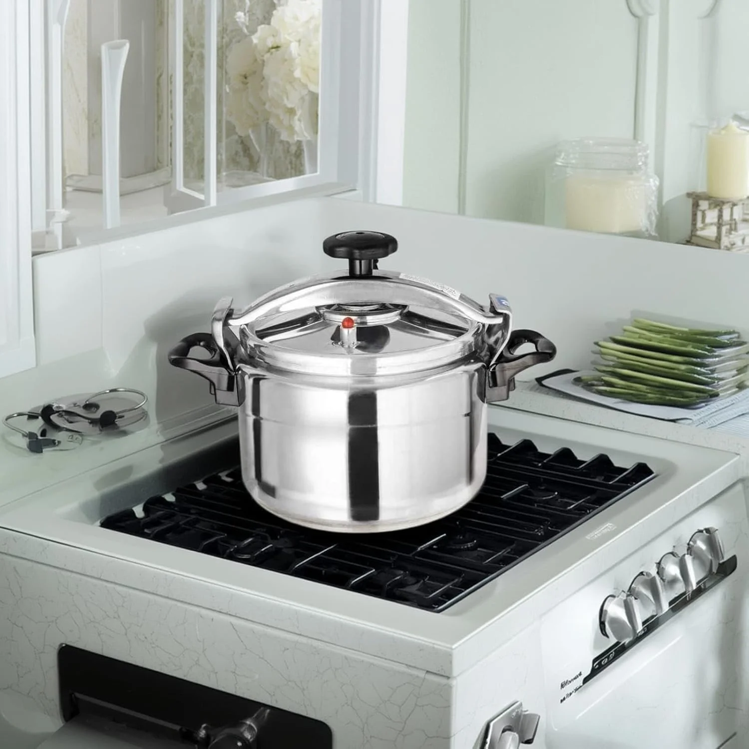 زودپز JK، زودپز روگازی ضد انفجار با قابلمه دو جداره برای اجاق گاز (9 لیتر) زودپز JK، زودپز روگازی ضد انفجار با قابلمه دو جداره برای اجاق گاز (9 لیتر)