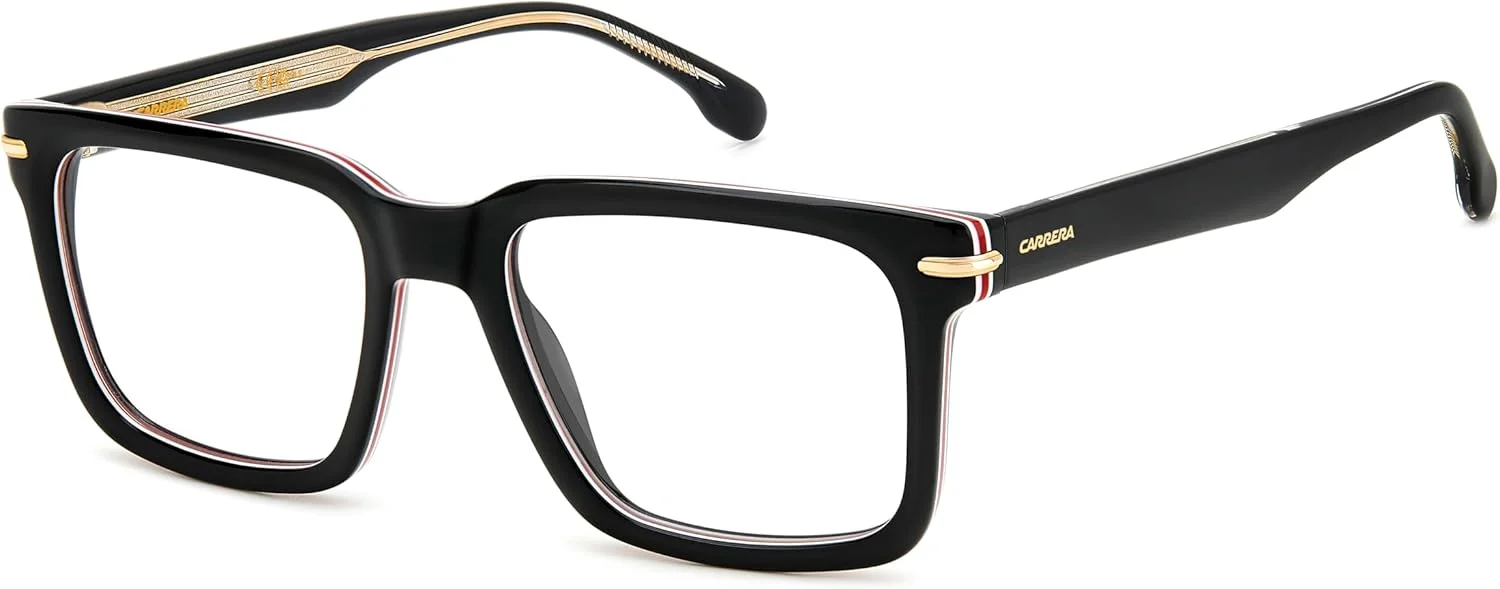 عینک آفتابی مردانه Carrera Unisex Vista 321 M4p 53/19/150، راه راه مشکی M4P/19، 53