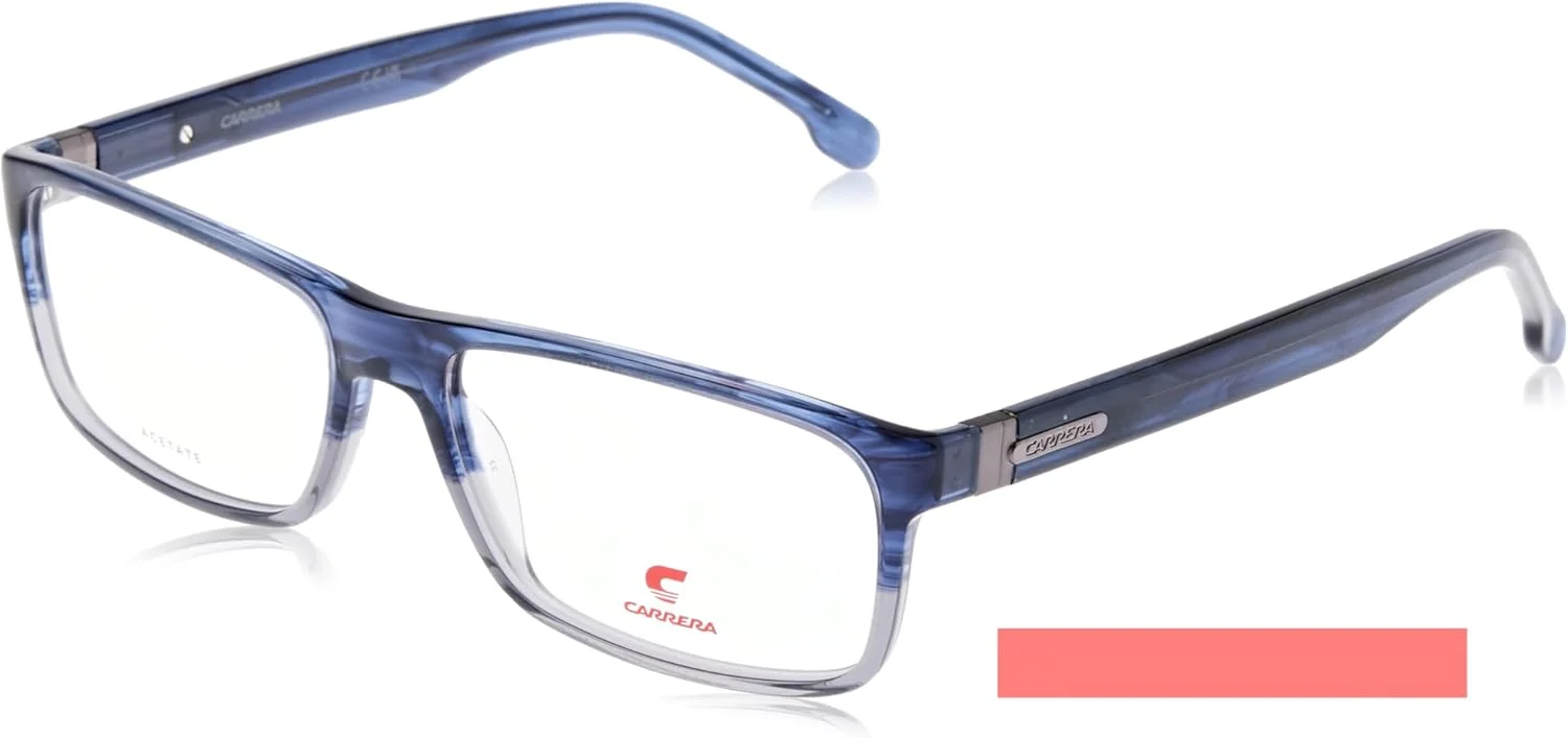 عینک طبی مردانه/زنانه Carrera مدل Vista 8890 Hve 57/16/145، رنگ HVE/16 BL HRN خاکستری، سایز 57