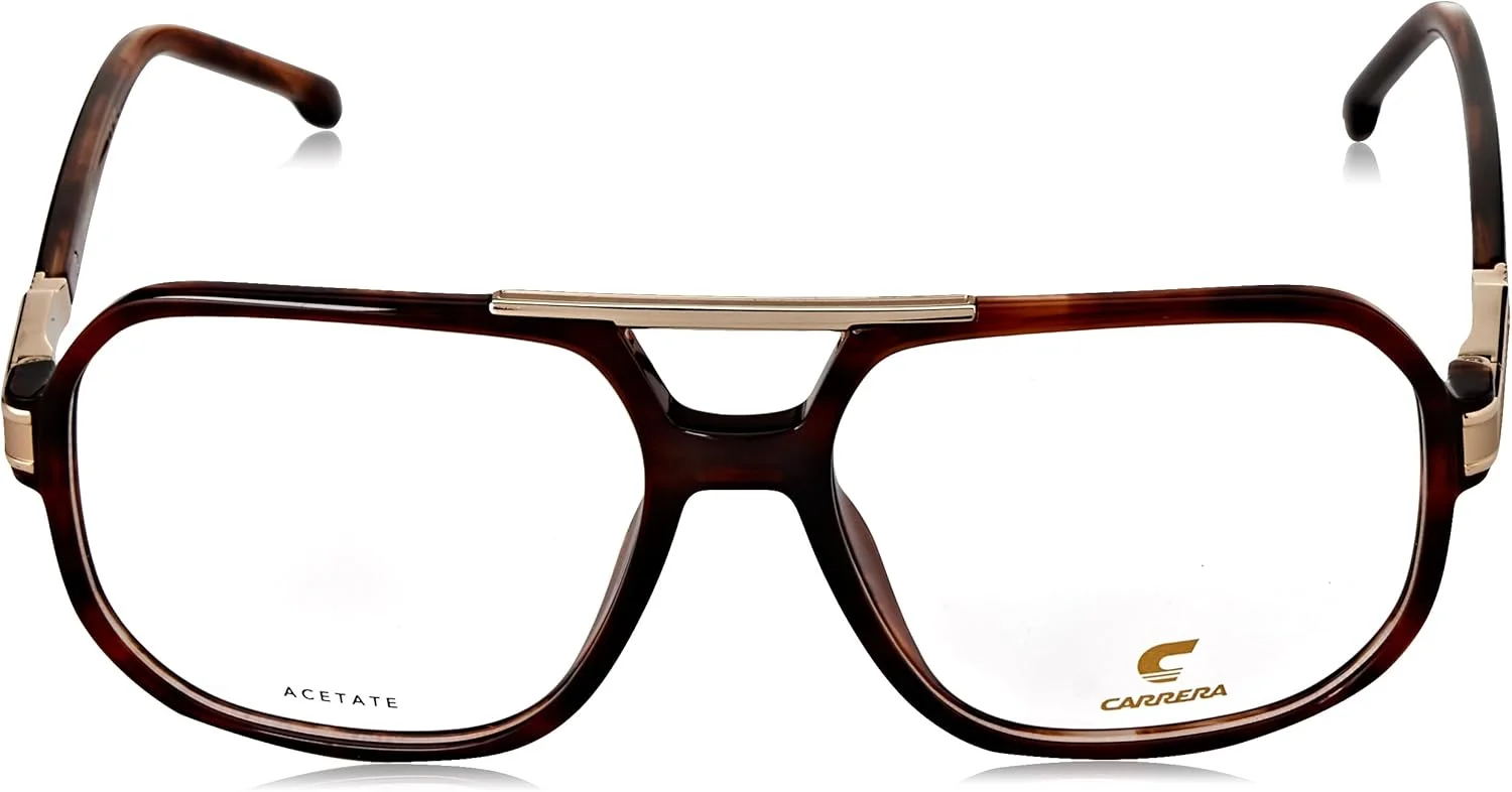 عینک آفتابی مردانه Carrera Unisex Vista 1134 Ex4 57/16/145، قهوه ای شاخ گاوی EX4/16، 57