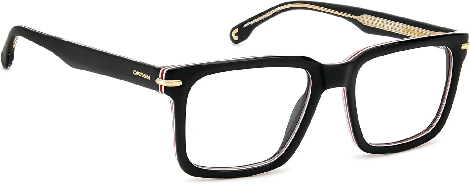 عینک آفتابی مردانه Carrera Unisex Vista 321 M4p 53/19/150، راه راه مشکی M4P/19، 53
